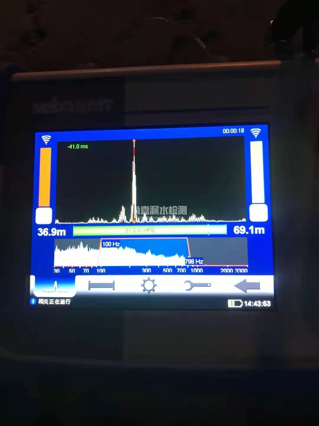 通榆漏水相关仪的检测原理是什么？